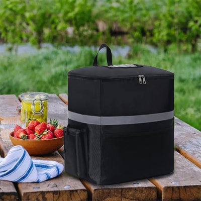 table-camping-sac-isotherme-bande-grise