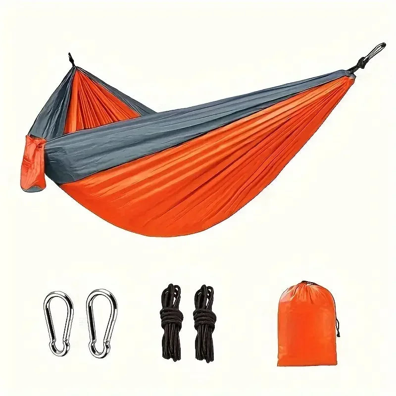 Hamac-orange-gris