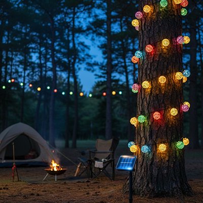 guirlande-lumineuse-solaire-tronc-arbre