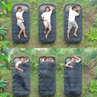 homme-couche-sac-de-couchage-positions