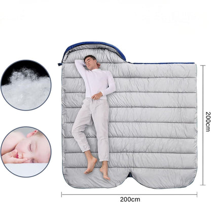 homme-dort-sac-couchage-dimension