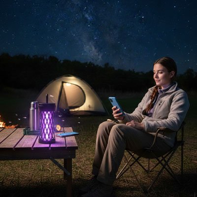 lampe-anti-moustique-femme-thermos