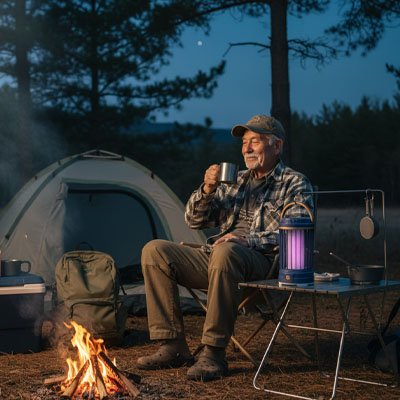lampe-anti-moustique-homme-tasse