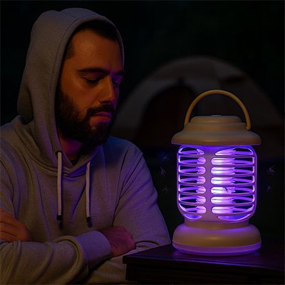 lampe-anti-moustique-sweat-a-capuche-gris