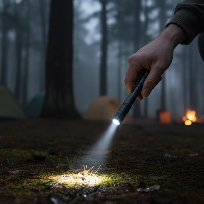 lampe-de-poche-nuit-foret