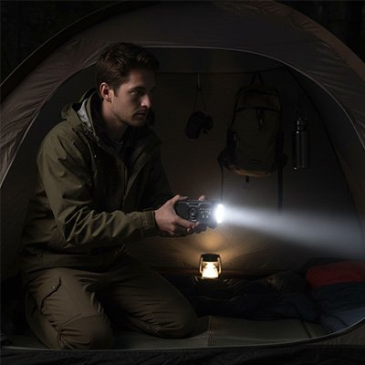 lampe-de-poche-nuit-homme-cherche