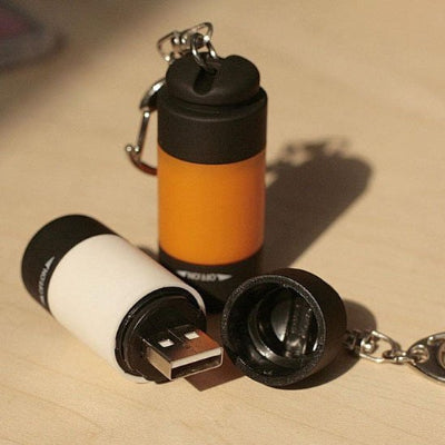 lampe-de-poche-orange-blanche