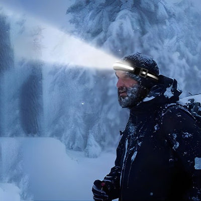 lampe-frontale-neige-hiver