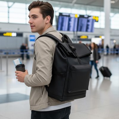 sac-a-dos-voyage-noir-homme-gare