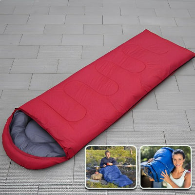 sac-de-couchage-rouge-tuile