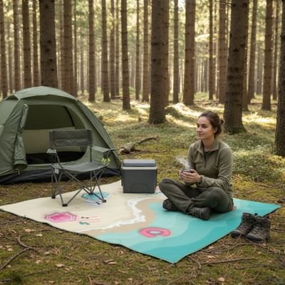 tapis-de-plage-femme-tasse-chaude