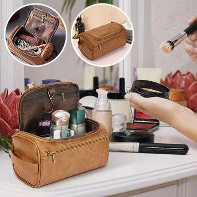 trousse-de-toilette-brune-maquillage